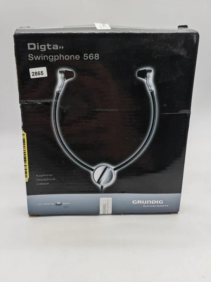 Grundig Business Systems Digta Swingphone 568 Jack PCC5682 Kopfhörer - Bild 1 von 3