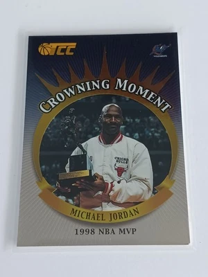 2001-02 Topps TCC Michael Jordan Crowning Moment 1998 NBA MVP #CM4 Bulls RARE! - Image 1 of 2