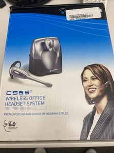 Plantronics CS55 Ear-Hook Headset Gray - Afbeelding 1 van 5