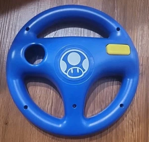 Toad Mario Kart Racing Lenkrad Blau Wii U WiiU Remote Hori RAR Toadstool - Bild 1 von 5