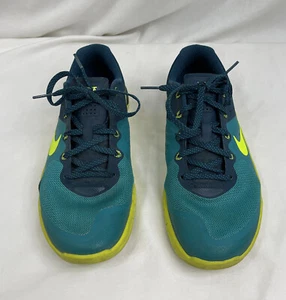 Nike Metcon 2 Flywire 819899-373 Talla 7.5 Amarillo Turquesa Zapatos de Entrenamiento - Imagen 1 de 7
