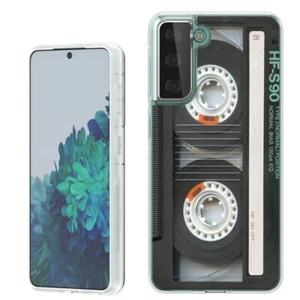 (Kassette Band) Robuste TPU Handy Hülle Cover (klar) für Samsung Galaxy S21 5G - Bild 1 von 8