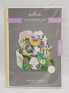 Hallmark Wonderfolds Easter Pop-Up Card With Envelope - Picture 1 of 2
