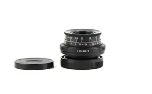 Industar- 69 Soviet macro lens 28mm f 2,8 Mount m39 L39-M4/3 Olympus Panasonic - Picture 1 of 11