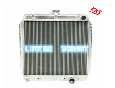 Radiador de aluminio KKS527 3 filas para 68-73 Plymouth Valiant 71-73 Dodge Dart L6 Foto 1 de 4