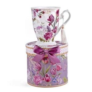 Porcelain Tea/Coffee Cup in Gift Box Fine Porcelain Coffee Cup Tea Cup Set of... - Picture 1 of 7