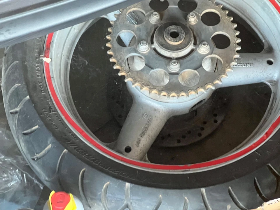 1. Suzuki SV 650 S AV Bj.02 rim rear rear rear wheel 4.50 x 17 inch rear wheel r - Image 1 of 1