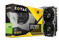 ZOTAC GeForce GTX 1070 Mini 8GB GDDR5 VR Ready Super Compact Gaming Graphics Car