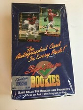 DEREK JETER -1994 Signature Rookies-(1) ONE FACTORY BOX- W/Pos #'d Auto of JETER