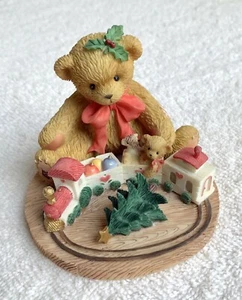 Cherished Teddies ~ Terry ~ seltener Weihnachtszug ~ Stay on Track 865095 MIB NRFB NEU - Bild 1 von 8