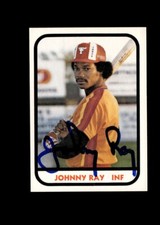Johnny Ray 1981 TCMA Tucson Toros authentic autographed card