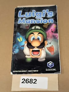 Luigi's Mansion - Gamecube - Manual Only **NO GAME! *Damaged* - Picture 1 of 2