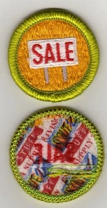 Insignia de mérito de ventas, tipo J ""Cosas exploradoras"" trasera (2002-10), como nueva - Imagen 1 de 1