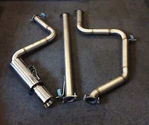 Direct Fit Ford Mondeo 2.2 ST TDCi 2.5" Stainless Flexipipe-Back  Exhaust System