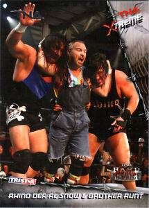 TNA Rhino Al Snow Brother Runt #27 2010 Xtreme ARGENT carte parallèle SN 28 de 40