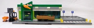 2022 LEGO City 60347 Lebensmittelgeschäft Set Custom Full Building mit Parkplatz - Bild 1 von 6
