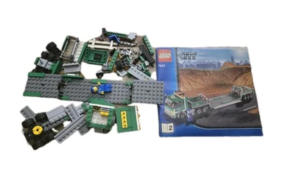 Lego City 7633 2009 vehículo verde piezas leer Foto 1 de 3