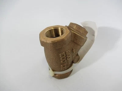 NCI CKVA-TBZ3330-34 Bronze Y-Swing Check Valve 3/4" NPT 1000 CWP 300 psi ! NOP ! - Image 1 of 3