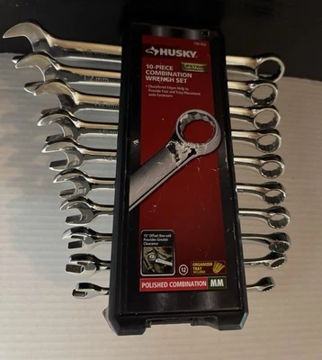 Husky Juego de llaves combinadas de 10 piezas nuevas nunca usadas Foto 1 de 2