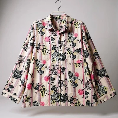 Top de pijama Victoria’s Secret L rosa satinado con botones coqueta caprichoso salón Foto 1 de 4