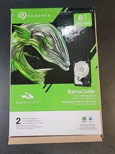 Seagate Barracuda 8TB SATA 6Gb/s 256MB 3.5-Inch Internal Hard Drive ST8000DM004 - Picture 1 of 2