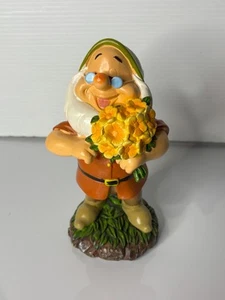 NUOVA statuina Disney Biancaneve e i sette nani nani doc giardino 8" - Foto 1 di 3