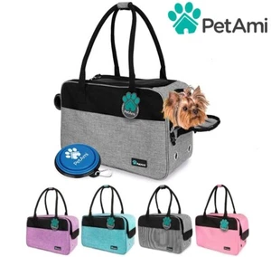 Pet Dog Cat Carrier Travel Tote Bag Comfort Puppy Purse Case Soft Sided Airline - Picture 1 of 39