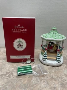 Hallmark 2020 BANDA MUÑECO DE NIEVE adorno, exclusivo del club de adornos nunca exhibido sin usar, en caja - Imagen 1 de 4