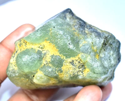100% Natural Huge Prehnite 860.30 CT Untreated Facet Specimen Rough Africa - Image 1 of 4