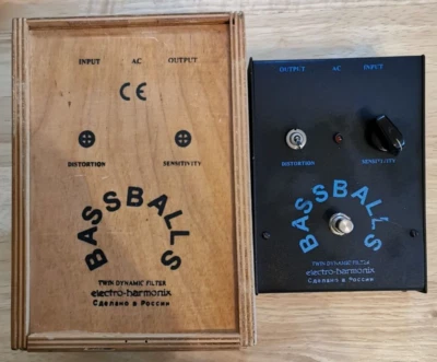 Electro-Harmonix Bass Balls Envelope Filter Pedal Russian Big Box Vintage 1990s - Image 1 of 4
