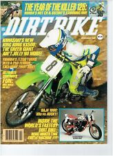 Février 1987 Magazine Moto KX500 Suzuki RM250 KTM 250 Honda CR125