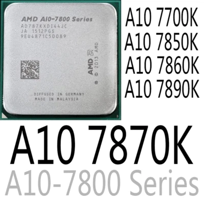 AMD Phenom A10-7700K A10-7850K A10-7860K A10-7870K A10-7890K CPU Processor - Image 1 of 3