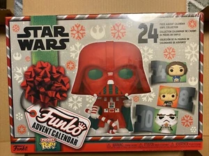 FUNKO POP Star Wars Holiday Advent Calendar Xmas Pocket Pop! 24 Pc NEW SEALED - Picture 1 of 2