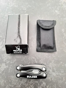 Multitool Mini schwarz inkl.Etui+OVP - Bild 1 von 3