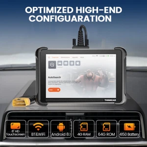 ThinkScan 689 Full Systems Car Diagnostic Tool Scanner CANFD&DoIP Active Test - Picture 1 of 11