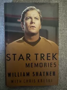 Star Trek Memories by William Shatner (1993, Hardcover) 1st Edition 1st Print - Picture 1 of 9