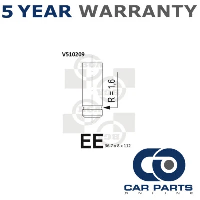 Exhaust Outlet Valve CPO Fits Iveco Daily Renault Master 2.4 D 2.5 2.8 98418161 - Image 1 of 3