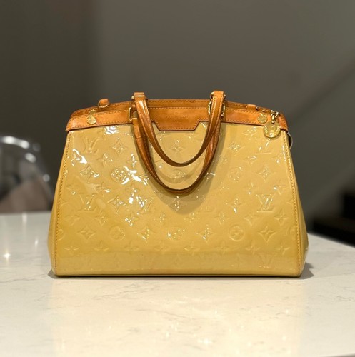 LOUIS VUITTON（LV） YOLO! Borsa a mano Louis Vuitton Monogram Vernis Blair MM giallo citrino
