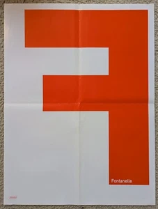 FONTANELLE F CD EP Promo Poster Kranky 2001 Jessamine Project Perfect Portland - Picture 1 of 4