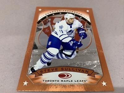 1998 Donruss Preferred Bronze Hockey NHL Card #131 Steve Sullivan Maple Leafs - Image 1 of 4