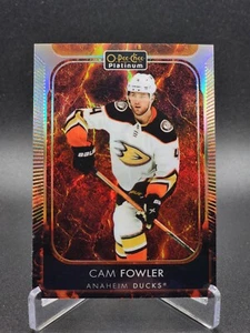 2021-22 O-Pee-Chee Platinum Hot Magma /499 Cam Fowler #80 - Picture 1 of 2