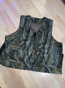 Camouflage Hunting Vest With Mesh Back & Pockets sz XLG/2XL - Picture 1 of 7