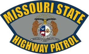 Missouri State Highway Patrol Reflective Vinyl Decal Trooper Police Sheriff LEO - Picture 1 of 3