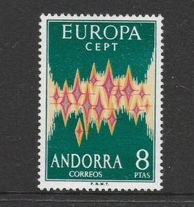 ANDORRA [Sp.] 1972 EUROPA  Communications  - The Key Europa Stamp  MNH   - Picture 1 of 1