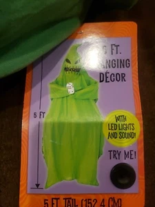 NEW Nightmare Before Christmas Hanging light music Oogie Boogie 5 Halloween Prop - Picture 1 of 2