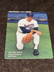 1991 Mother's Cookies Nolan Ryan 300 Wins Nolan Ryan #2 NM/MT or Better Texas