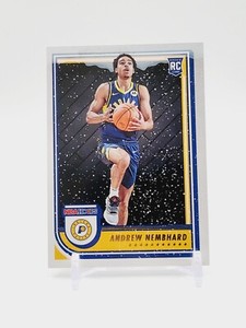 Andrew Nembhard ROOKIE CARD Winter Parallel 2022-23 Hoops #259 Pacers (RC)