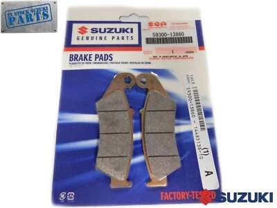Pastillas de freno delanteras OEM SUZUKI DR-Z400S DRZ DR-Z 400 S 2000-2024 59300-13860 Foto 1 de 4