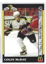 1999-2000 Brandon Wheat Kings (WHL) Colin McRae