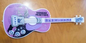 Guitarra acústica Hannah Montana Miley Cyrus estrella de rock juguete Disney de colección coleccionable - Imagen 1 de 6